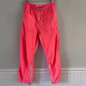 Free People Movement Fly By Night Track Pants in Neon Coral Size XS
